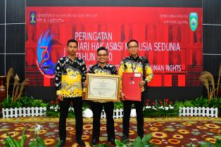 Penghargaan Kabupaten Peduli Hak Asasi Manusia Tahun 2020
